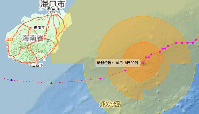 海南台风最新动态更新